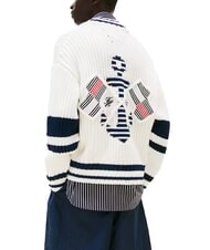 TOMMY HILFIGER TH Cardigan din bumbac cu nasturi - Pulovere pentru bărbați