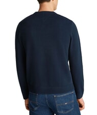 TOMMY HILFIGER TH JEANS Pulover cu guler rotund și broderie cu logo - Pulovere pentru bărbați