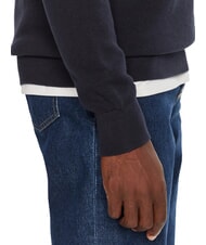 TOMMY HILFIGER TH Pulover cu guler rotund și imprimeu fagure cerul deșertului - Pulovere pentru bărbați - 4