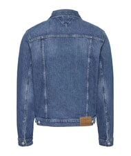 TOMMY HILFIGER TH JEANS Jachetă din denim de bumbac denim &icirc;nchis - Geci de bărbați - 5