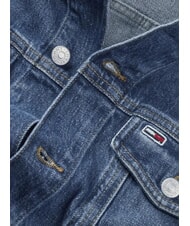 TOMMY HILFIGER TH JEANS Jachetă din denim de bumbac denim &icirc;nchis - Geci de bărbați - 6