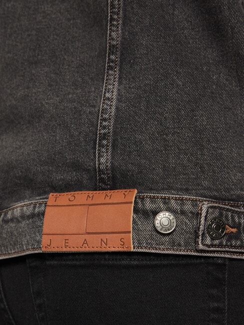 TH JEANS Jachetă din denim pentru bărbați gri denim - Geci de bărbați