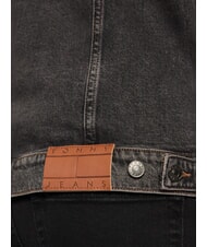TOMMY HILFIGER TH JEANS Jachetă din denim pentru bărbați gri denim - Geci de bărbați - 5