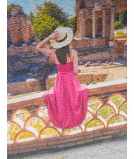 YNOT YESBAG Geantă de umăr cu clapă Taormina vara - Genți femei - 3