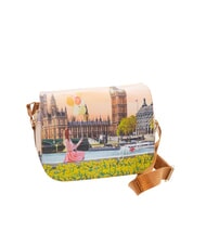 YNOT YESBAG Geantă de umăr cu clapă floare galbenă - Genți femei - 2