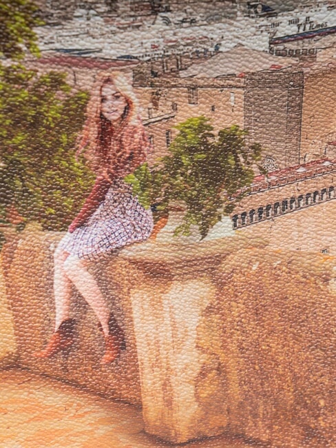 YESBAG Geantă de umăr cu clapă lăm&acirc;i - Genți femei