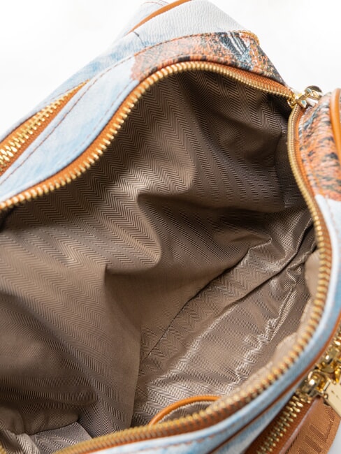 YESBAG Geantă de umăr cu clapă asta e viața - Genți femei