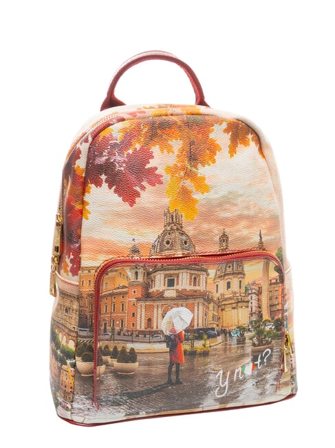YESBAG Rucsac cu buzunar Roma plouă - Genți femei