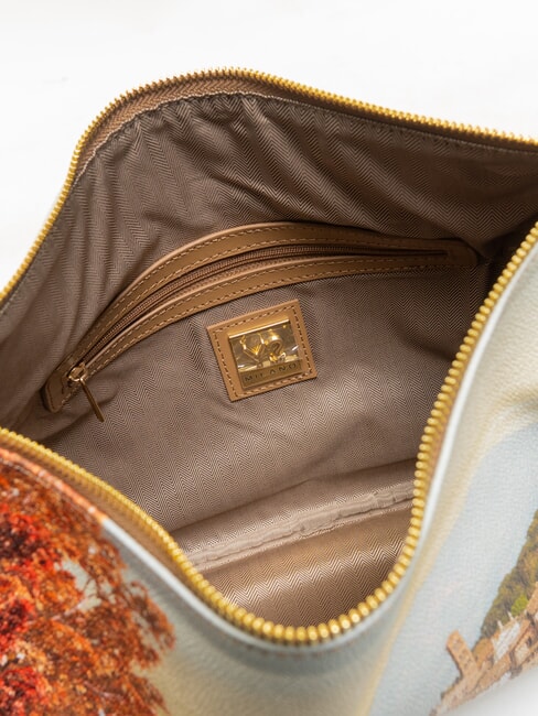 YESBAG Geantă de umăr hobo Peisajul Romei - Genți femei