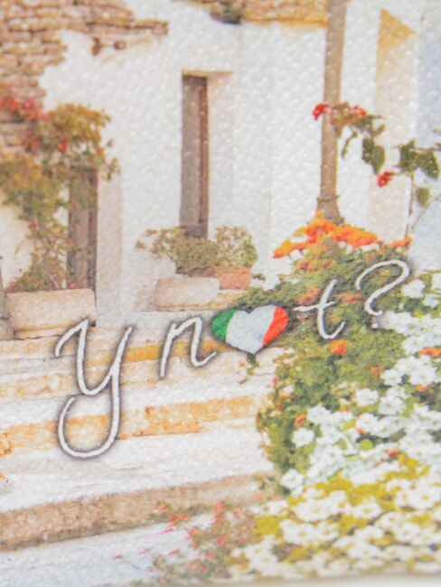 YESBAG Geantă tip clutch medie cu manșetă Vara &icirc;n Puglia - Genți femei