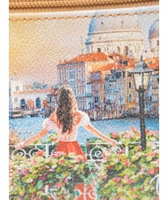 YNOT YESBAG Geantă tip clutch medie cu manșetă canal &icirc;nflorit - Genți femei - 3