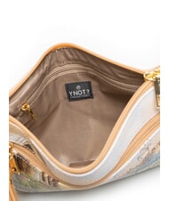 YNOT YESBAG Geantă tip clutch medie cu manșetă canal &icirc;nflorit - Genți femei - 5