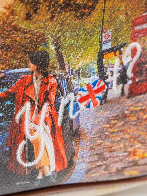 YESBAG Geantă de umăr Reporter turist londonez - Genți femei