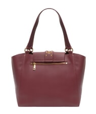 YNOT ROCKER Geantă de cumpărături cu cataramă și ținte vin - Genți femei - 3