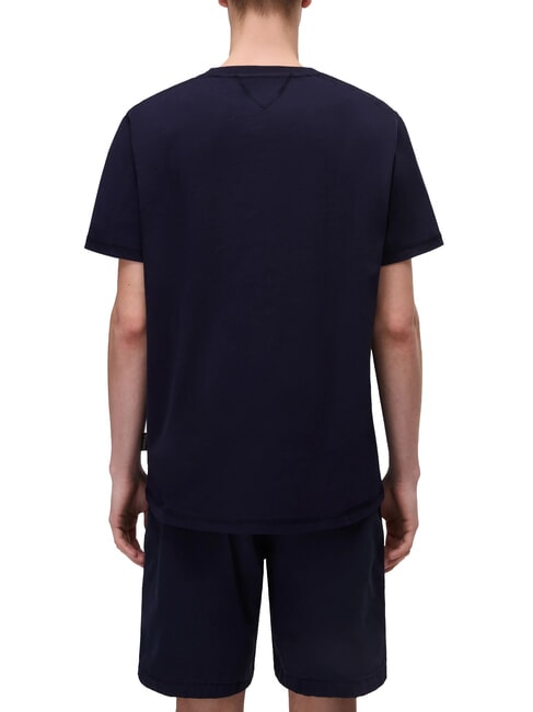 S-LARI Tricou de bumbac blu marine - tricou