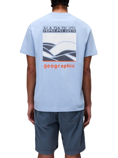 S-SOVANA Tricou din bumbac sclipitor/petunia - tricou