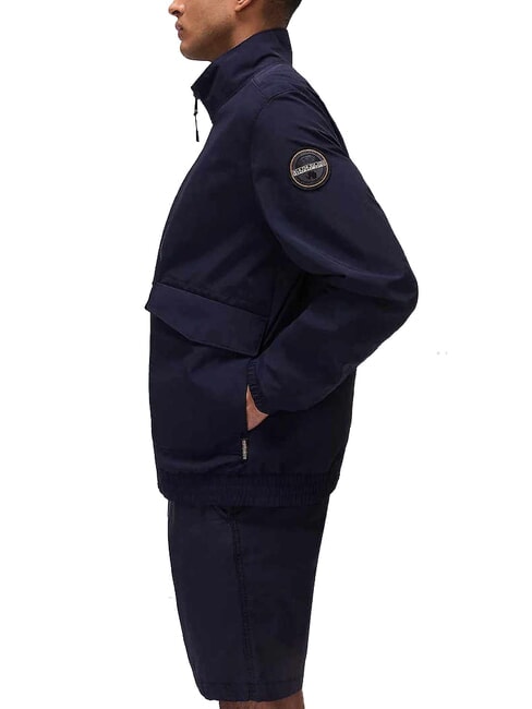 A-GIOVI Jachetă bărbătească blu marine - Geci de bărbați