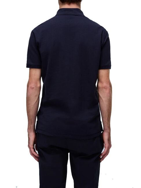 EBEA Tricou polo cu m&acirc;necă scurtă blu marine - maiou Polo