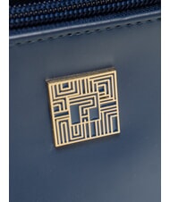 YNOT LUCY Geantă mică de tip clutch cu manșetă marina - Genți femei - 3