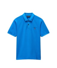 NAPAPIJRI ELBAS JERSEY Tricou polo din bumbac Micrologist Albastru francez - maiou Polo - 3