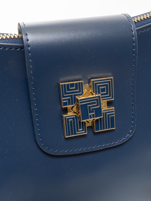 LUCY Geantă de umăr medie marina - Genți femei