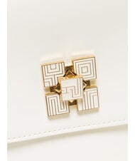 YNOT LUCY Geantă tip servietă cu curea de umăr alb - Genți femei - 3