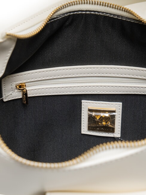 LUCY Geantă de umăr hobo alb - Genți femei