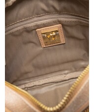 YNOT LUX Geantă tip clutch plată cu curea de umăr caramel - Genți femei - 4