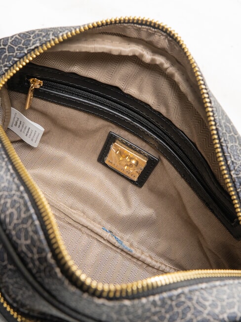 LUX Geantă pentru cameră cu buzunar BLACK - Genți femei