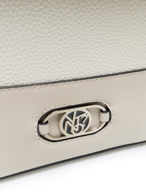 CINDY Geantă de umăr hobo alb - Genți femei