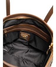 YNOT AUDREY Sacoșă mică de cumpărături tutun - Genți femei - 5