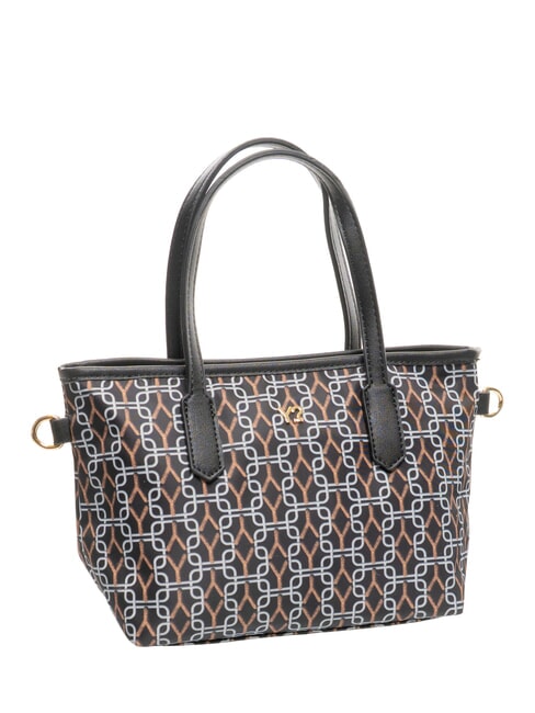 AUDREY Sacoșă mică de cumpărături BLACK - Genți femei