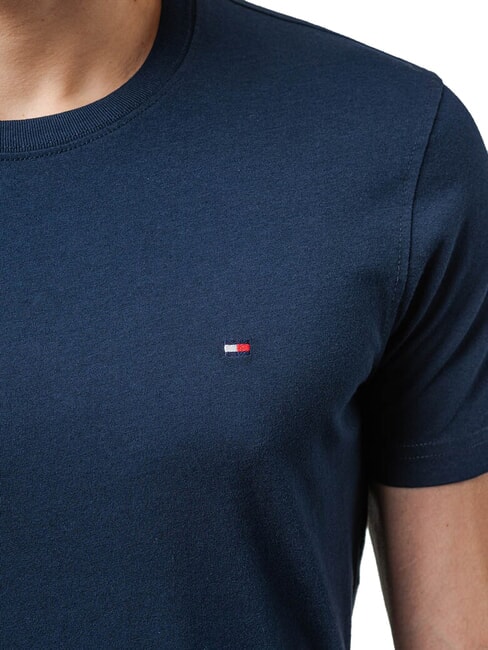 TH Tricou cu m&acirc;necă scurtă sacou bleumarin - tricou