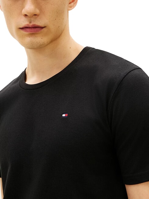 TH 3 tricouri de lenjerie intimă cu m&acirc;necă scurtă negru/negru/negru - tricou