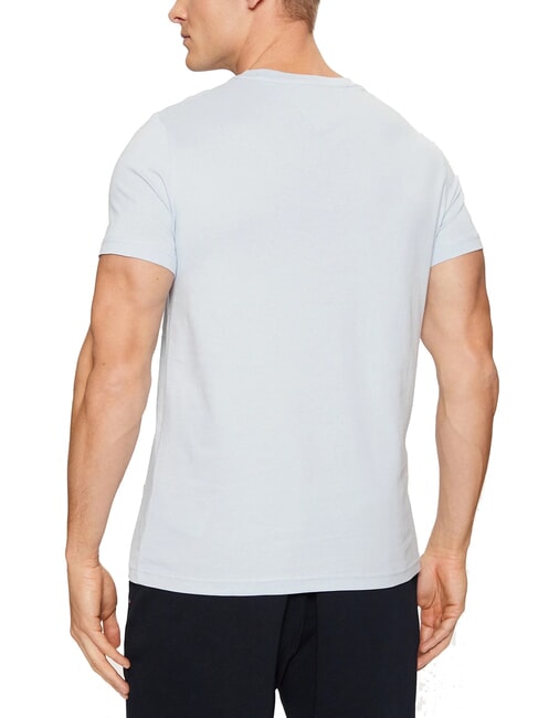 TH Tricou cu m&acirc;necă scurtă și imprimeu cu logo albastru răcoros - tricou