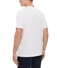 TOMMY HILFIGER TH Tricou cu m&acirc;necă scurtă și broderie alb - tricou - 2