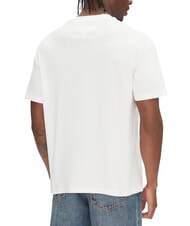 TOMMY HILFIGER TH JEANS Tricou cu m&acirc;necă scurtă și imprimeu maxi ecru - tricou - 2