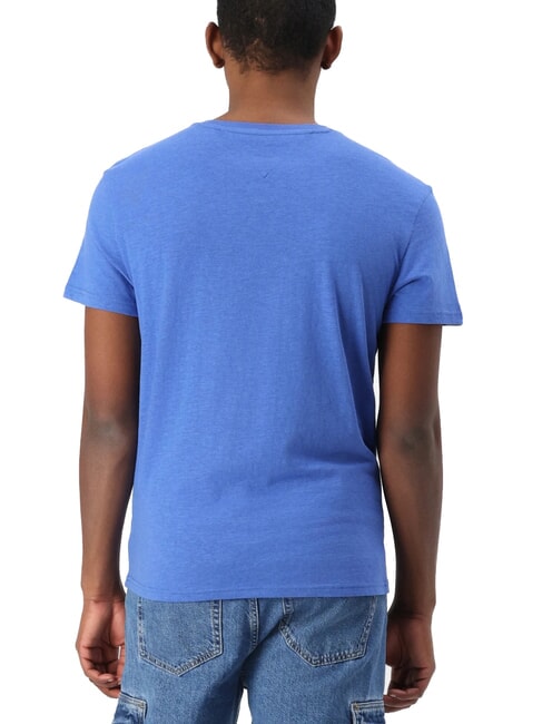 TH JEANS Tricou cu m&acirc;necă scurtă și imprimeu grafic vreme albastră - tricou