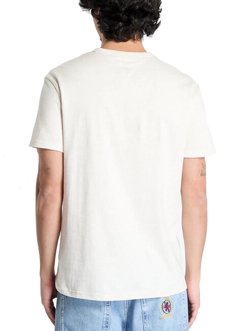 TH JEANS Tricou cu m&acirc;necă scurtă, croială regulată marnă de ovăz htr - tricou