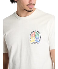 TOMMY HILFIGER TH JEANS Tricou cu m&acirc;necă scurtă, croială regulată marnă de ovăz htr - tricou - 3