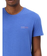 TOMMY HILFIGER TH JEANS Tricou cu m&acirc;necă scurtă și imprimeu grafic vreme albastră - tricou - 3