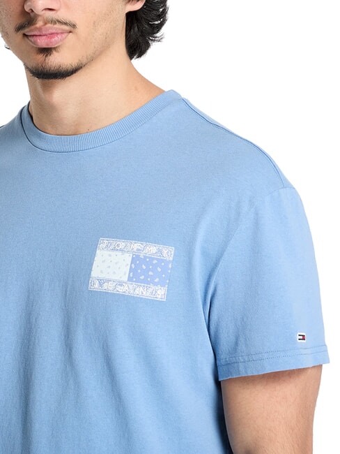 TH JEANS Tricou cu imprimeu Paisley Albastru de Colorado - tricou