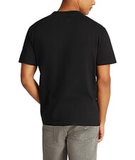 TOMMY HILFIGER TH JEANS Tricou cu m&acirc;necă scurtă și broderie cu logo negru - tricou - 2