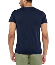 TOMMY HILFIGER TH JEANS Tricou cu m&acirc;necă scurtă și buzunar bleumarin noapte &icirc;ntunecată - tricou - 2