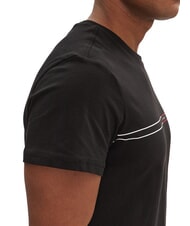 TOMMY HILFIGER TH JEANS Tricou cu imprimeu grafic negru - tricou - 4