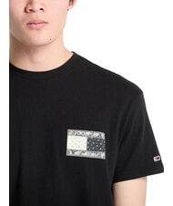 TOMMY HILFIGER TH JEANS Tricou cu imprimeu Paisley negru - tricou - 3