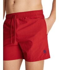 TOMMY HILFIGER TH Costum de boxer cu monogramă roșu mediu - Costume de baie - 3
