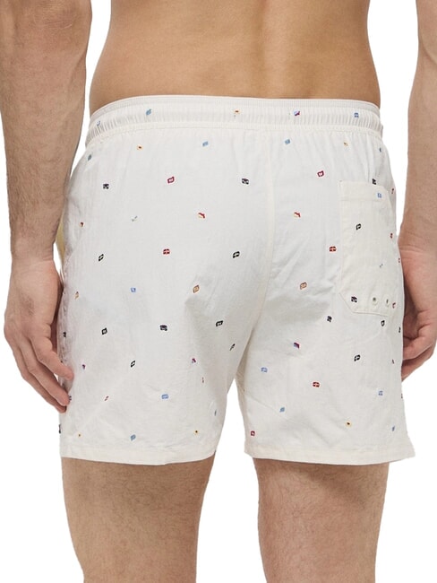 TH Costum de pantaloni scurți cu micro-model cer deșertic/alb antic - Costume de baie