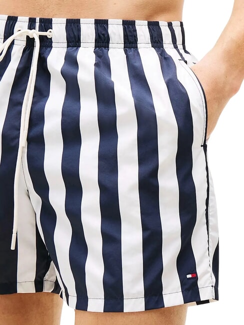 TH Costum de boxer cu model cer deșertic cu dungi &icirc;ndrăznețe - Costume de baie