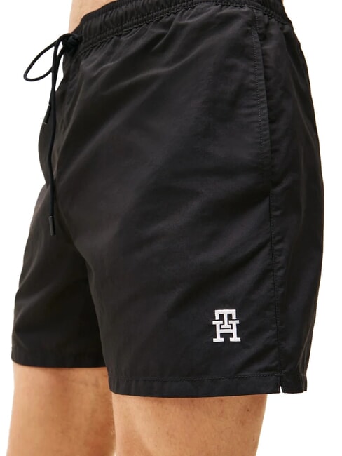 TH Costum de boxer cu monogramă negru - Costume de baie